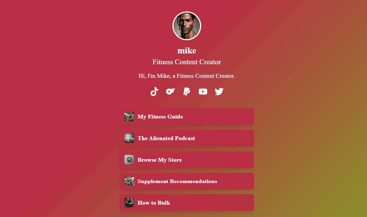 LinkMilo Dashboard